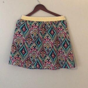 Lilly Pulitzer skirt in Crown Jewel